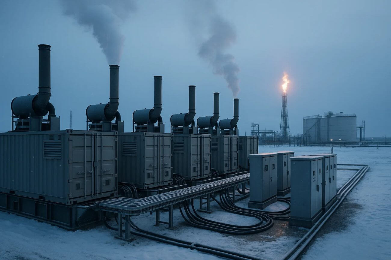 Энергообеспечение нефтегазовой промышленности и предприятий