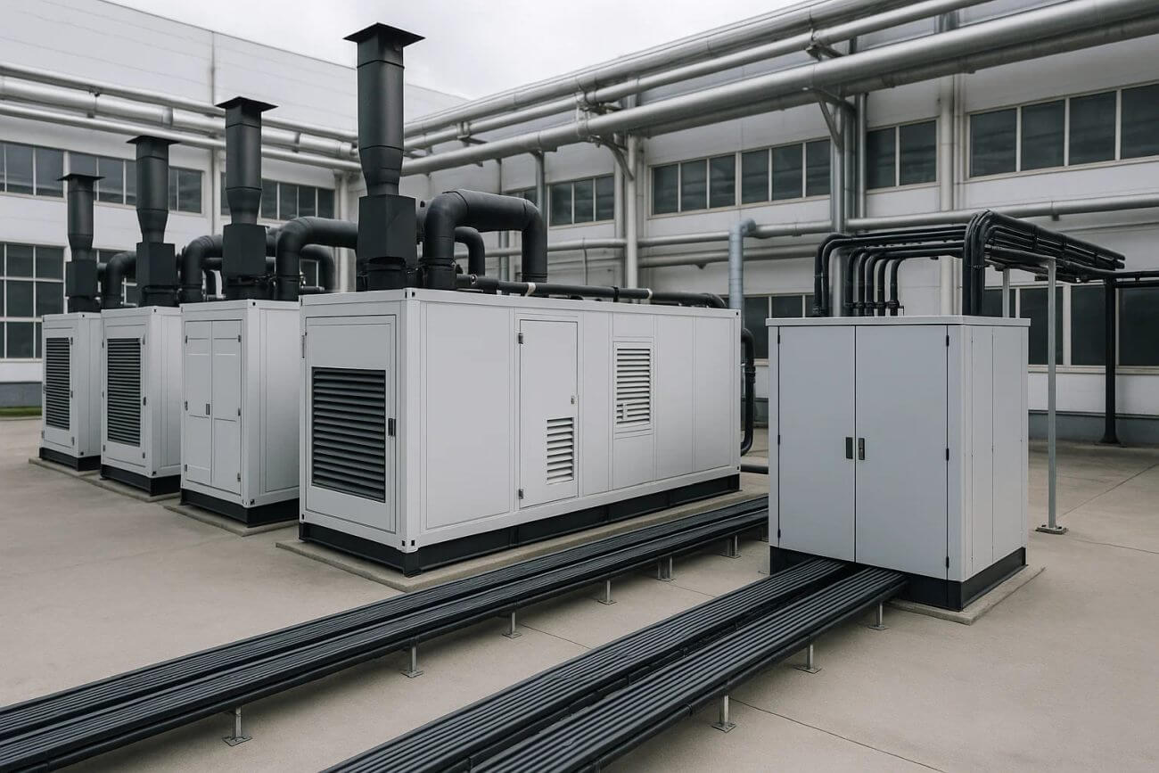 Модульный энергоцентр с резервированием N+1 для промышленности — стабильное энергоснабжение и надёжность